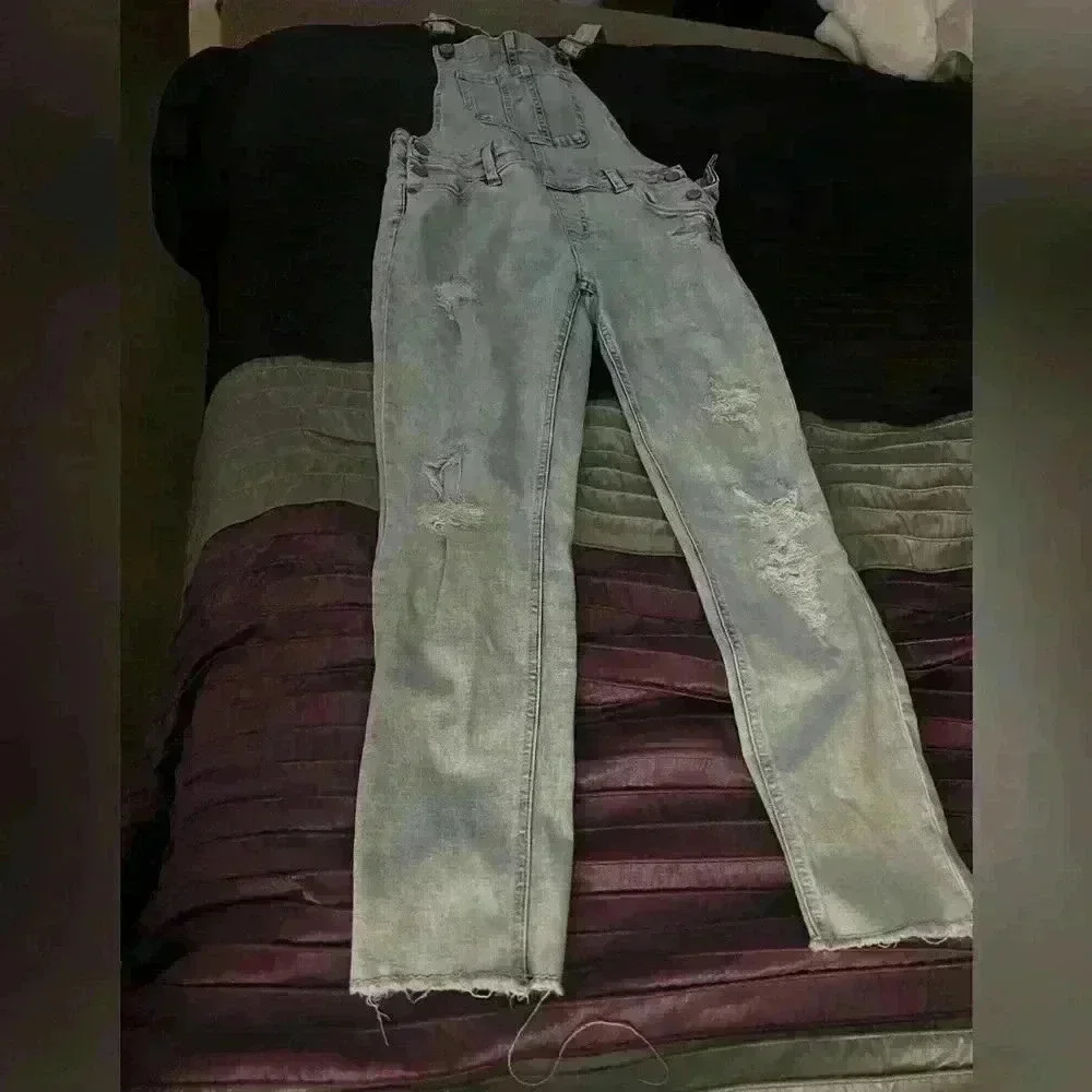 Juniors Justice denim overalls - size 12